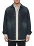 Figure View - Click To Enlarge - WOOYOUNGMI - Back Logo Denim Overshirt