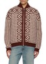 WOOYOUNGMI Zip Up Knit Cardigan