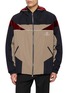 WOOYOUNGMI Velvet Accent Windbreaker Jacket