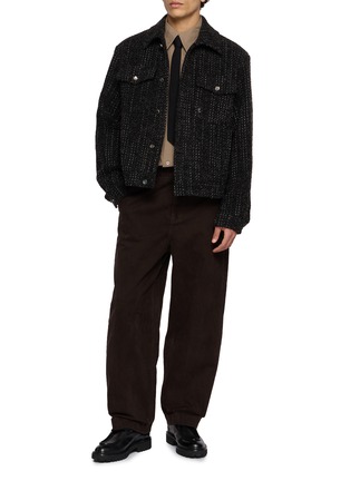 Figure View - Click To Enlarge - WOOYOUNGMI - Tweed Button-Up Jacket