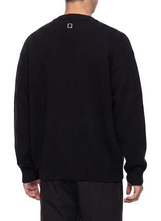 Back View - Click To Enlarge - WOOYOUNGMI - Round Neck Cardigan