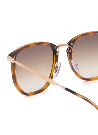 Detail View - Click To Enlarge - RAY-BAN - Acetate Metal Irregular Sunglasses