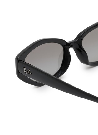 Detail View - Click To Enlarge - RAY-BAN - Acetate Irregular Sunglasses