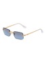 RAY-BAN Metal Irregular Sunglasses