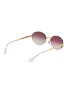 Figure View - Click To Enlarge - RAY-BAN - Metal Oval Sunglasses