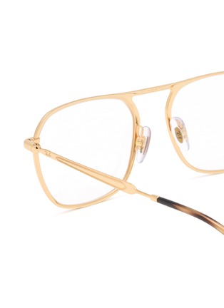 Detail View - Click To Enlarge - RAY-BAN - Metal Pilot Optical Glasses
