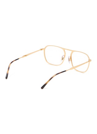 Figure View - Click To Enlarge - RAY-BAN - Metal Pilot Optical Glasses