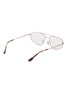Figure View - Click To Enlarge - RAY-BAN - Metal Aviator Optical Glasses