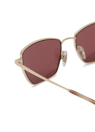 Detail View - Click To Enlarge - RAY-BAN - Metal Cat-Eye Sunglasses