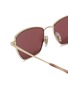 Detail View - Click To Enlarge - RAY-BAN - Metal Cat-Eye Sunglasses