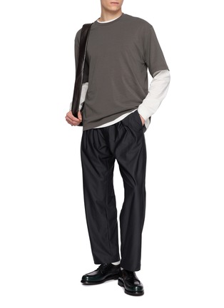 Figure View - Click To Enlarge - KANEMASA PHIL - 36g High Twist Short Sleeve T-Shirt