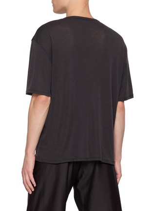 Back View - Click To Enlarge - KANEMASA PHIL - 18g Wool Pack T-shirt