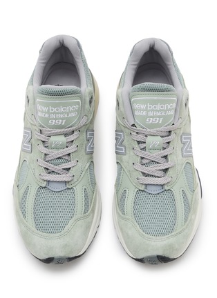 Detail View - Click To Enlarge - NEW BALANCE - 991v2 Low Top Unisex Sneakers