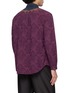 Back View - Click To Enlarge - SUZUSAN - Tie Dyed Centre Band Cotton Linen Shirt
