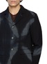  - SUZUSAN - Checked Tie Dyed Single Breasted Wool Blazer