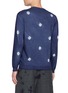 Back View - Click To Enlarge - SUZUSAN - Tie Dye Ring Wool Knit Sweater