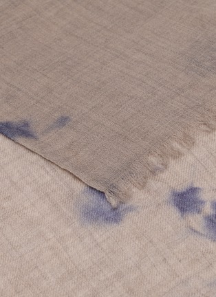 Detail View - Click To Enlarge - SUZUSAN - Splatter Dye Baby Wool Scarf