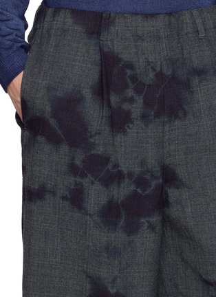 - SUZUSAN - Glen Check Splatter Dye Wool Pants