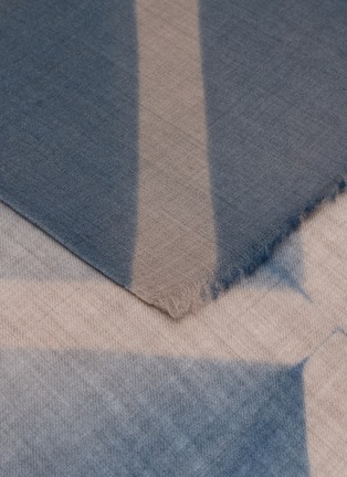 Detail View - Click To Enlarge - SUZUSAN - Hand Woven Baby Wool Tie Dye Scarf
