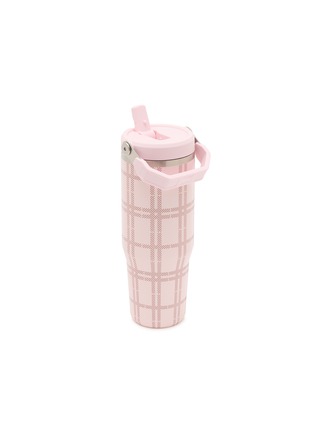 Detail View - Click To Enlarge - STANLEY - The IceFlow™ Flip Straw 2.0 Tumbler 30oz — Blossom Plaid