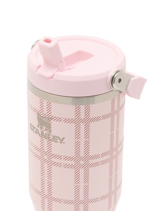 Detail View - Click To Enlarge - STANLEY - The IceFlow™ Flip Straw 2.0 Tumbler 30oz — Blossom Plaid