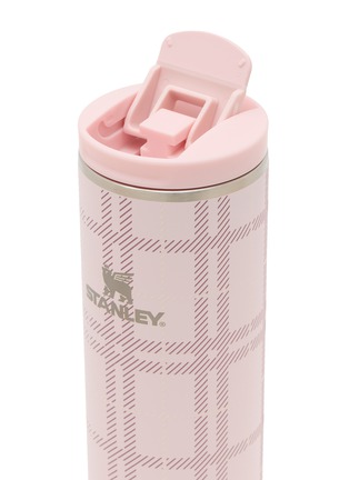 Detail View - Click To Enlarge - STANLEY - Transit Fliptop Mug 16oz — Blossom Plaid