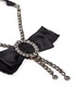 Detail View - Click To Enlarge - LANVIN - 'Courtney' bow charm Swarovski crystal pendant necklace