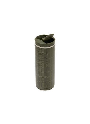 Detail View - Click To Enlarge - STANLEY - Transit Fliptop Mug 12oz — Moss Plaid