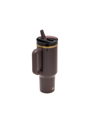 Detail View - Click To Enlarge - STANLEY - The Quencher ProTour Flip Straw Lid Tumbler 40oz — Fig Gloss