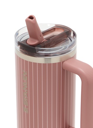 Detail View - Click To Enlarge - STANLEY - The Quencher ProTour™ Flip Straw Lid Tumbler 30oz — Moab Pinstripe