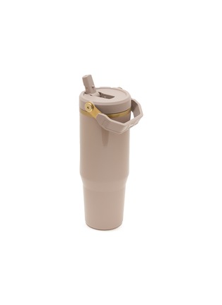 Detail View - Click To Enlarge - STANLEY - The IceFlow™ Flip Straw 2.0 Tumbler 30oz — Bedrock Gloss