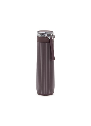 Detail View - Click To Enlarge - STANLEY - The Flowstate™ Spring Bottle 20oz — Fig Pinstripe