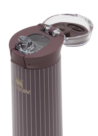 Detail View - Click To Enlarge - STANLEY - The Flowstate™ Spring Bottle 20oz — Fig Pinstripe