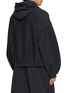 Back View - Click To Enlarge - ALEXANDERWANG - Logo Zip Up Terry Hoodie