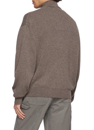 Back View - Click To Enlarge - ALEXANDERWANG - Half Button Turtleneck Sweater