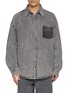 ALEXANDERWANG Oversized Shadow Pocket Logo Shirt