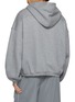 Back View - Click To Enlarge - ALEXANDERWANG - All Over Hotfix Zip Up Hoodie