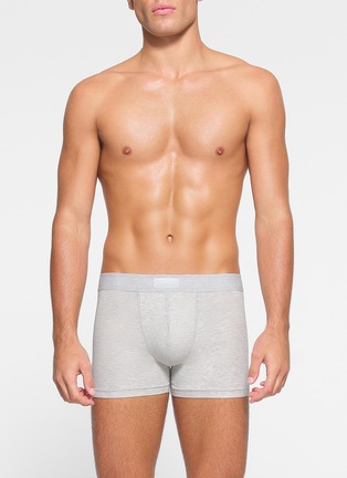 Detail View - Click To Enlarge - SKIMS - SKIMS Cotton Boxer Briefs — Pack of 3