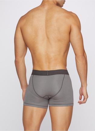 Back View - Click To Enlarge - SKIMS - SKIMS Cotton Boxer Briefs — Pack of 3