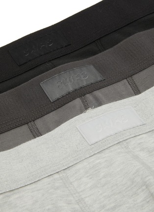 Figure View - Click To Enlarge - SKIMS - SKIMS Cotton Boxer Briefs — Pack of 3