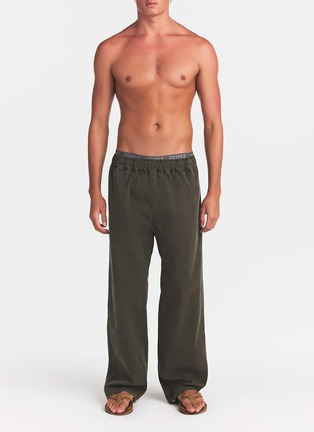 Figure View - Click To Enlarge - SKIMS - Woven Relaxed Karate Pants