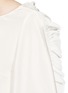 Detail View - Click To Enlarge - 3.1 PHILLIP LIM - Ruffle sleeve silk boxy top
