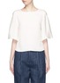 Main View - Click To Enlarge - 3.1 PHILLIP LIM - Ruffle sleeve silk boxy top