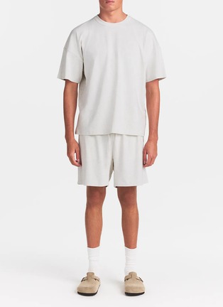 Back View - Click To Enlarge - SKIMS - Jersey Lounge Relaxed T-Shirt