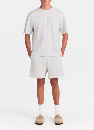 Back View - Click To Enlarge - SKIMS - Jersey Lounge Relaxed Shorts