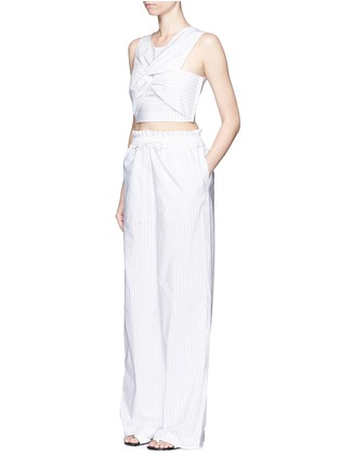 Figure View - Click To Enlarge - 3.1 PHILLIP LIM - Pinstripe palazzo wide leg pants
