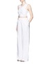 Figure View - Click To Enlarge - 3.1 PHILLIP LIM - Pinstripe palazzo wide leg pants