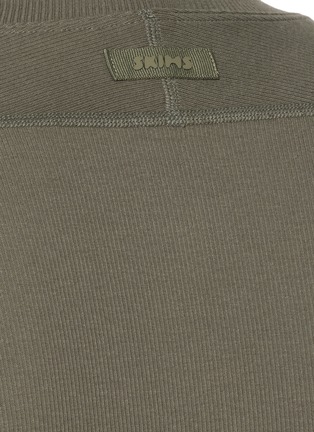  - SKIMS - Cotton Ribbed Henley T-shirt
