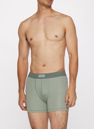Detail View - Click To Enlarge - SKIMS - SKIMS Cotton Boxer Briefs — Pack of 3