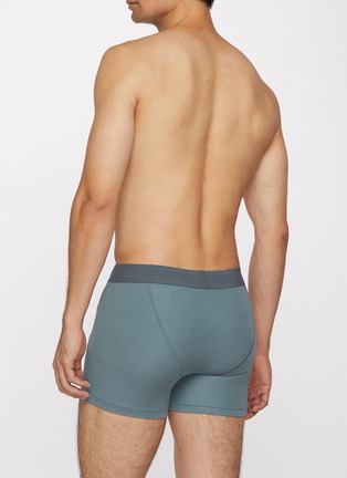Front View - Click To Enlarge - SKIMS - SKIMS Cotton Boxer Briefs — Pack of 3